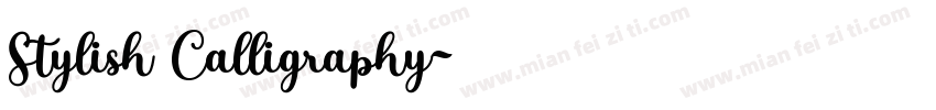 Stylish Calligraphy字体转换